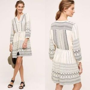 Floreat perrie lace long sleeve pheasant dress